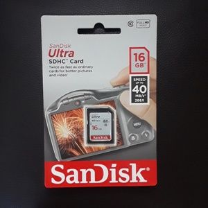SanDisk ultra sdhc card